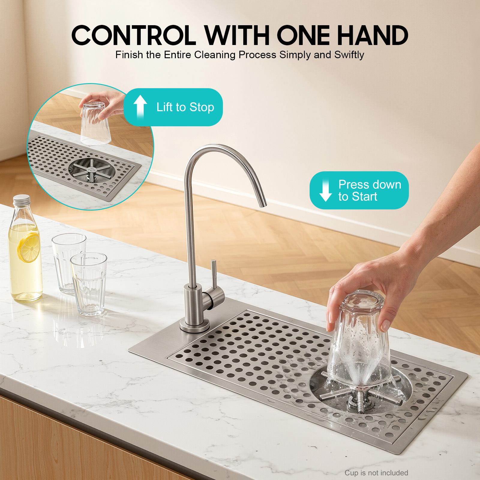 Commercial Kitchen Faucets - Commercial 304 Stainless Steel Pitcher Rinser