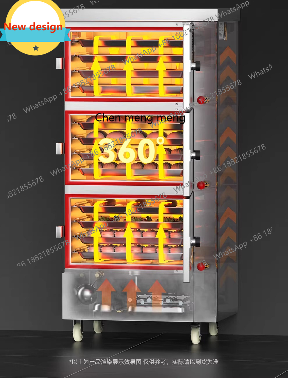 Commercial Steamer Cabinet - A601 Commercial Seafood Stew Cabinet Large
