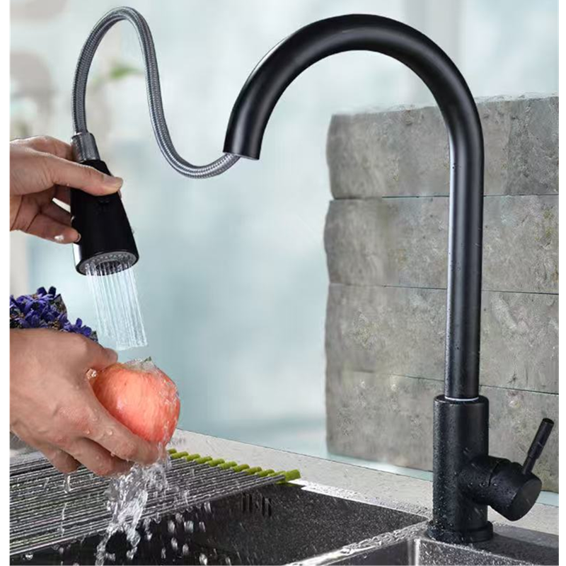 Commercial Kitchen Faucets - Black Kitchen Faucet Pull Out Brushed
