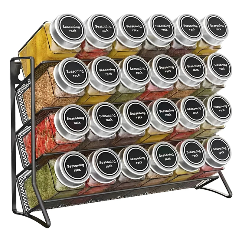 4 Tier Carbon Steel Spice Orga - Commercial Kitchen Shelving reseña y precio
