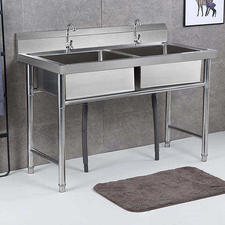 Singapore Hot Selling  Standar - Commercial Kitchen Sink reseña y precio