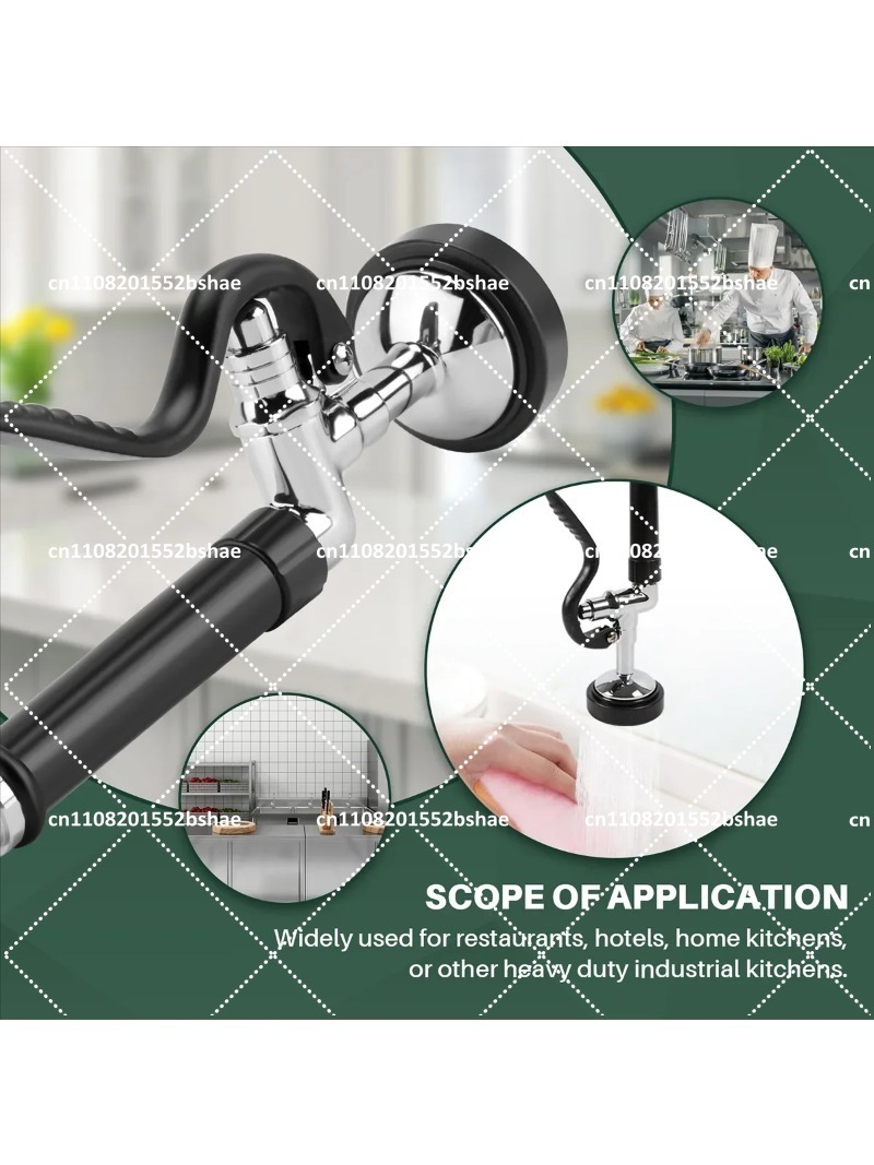 Commercial Kitchen Pre Rinse S - Commercial Kitchen Faucets reseña y precio