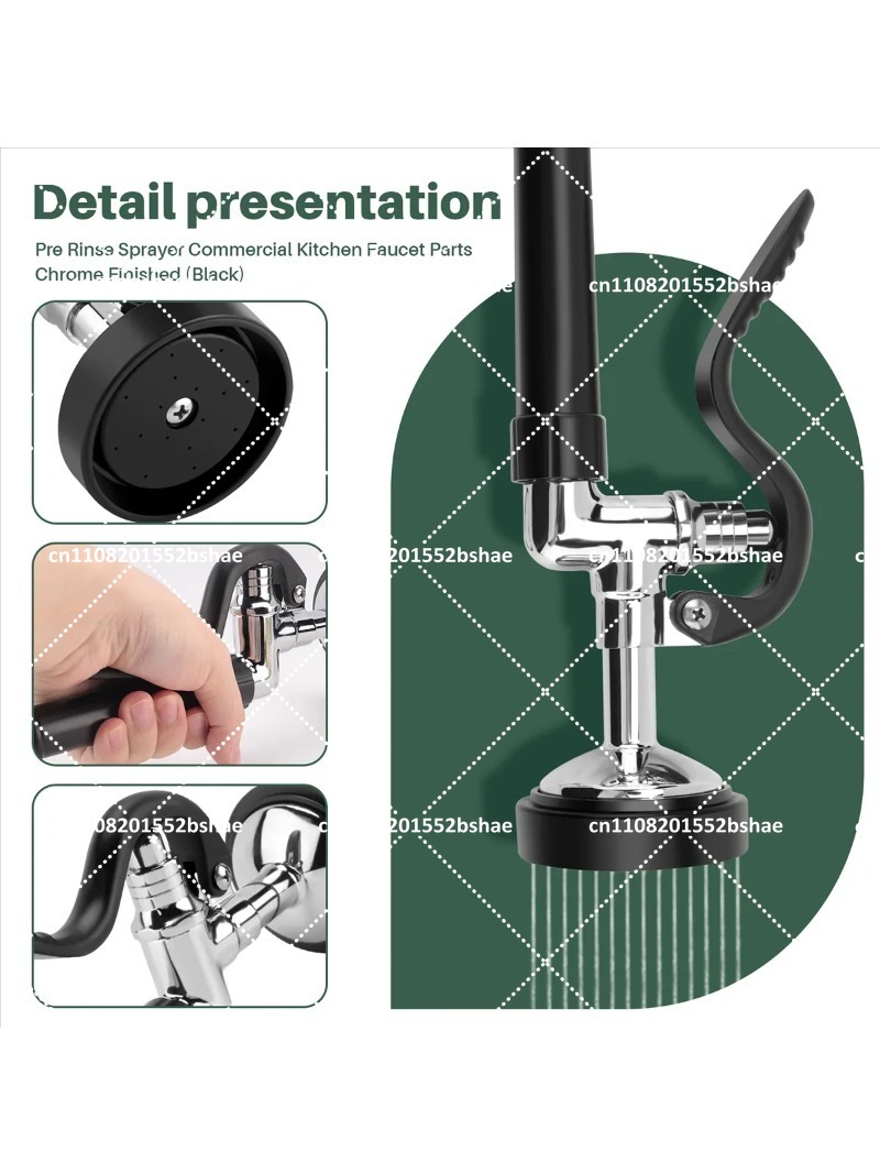 Commercial Kitchen Pre Rinse S - Commercial Kitchen Faucets reseña y precio