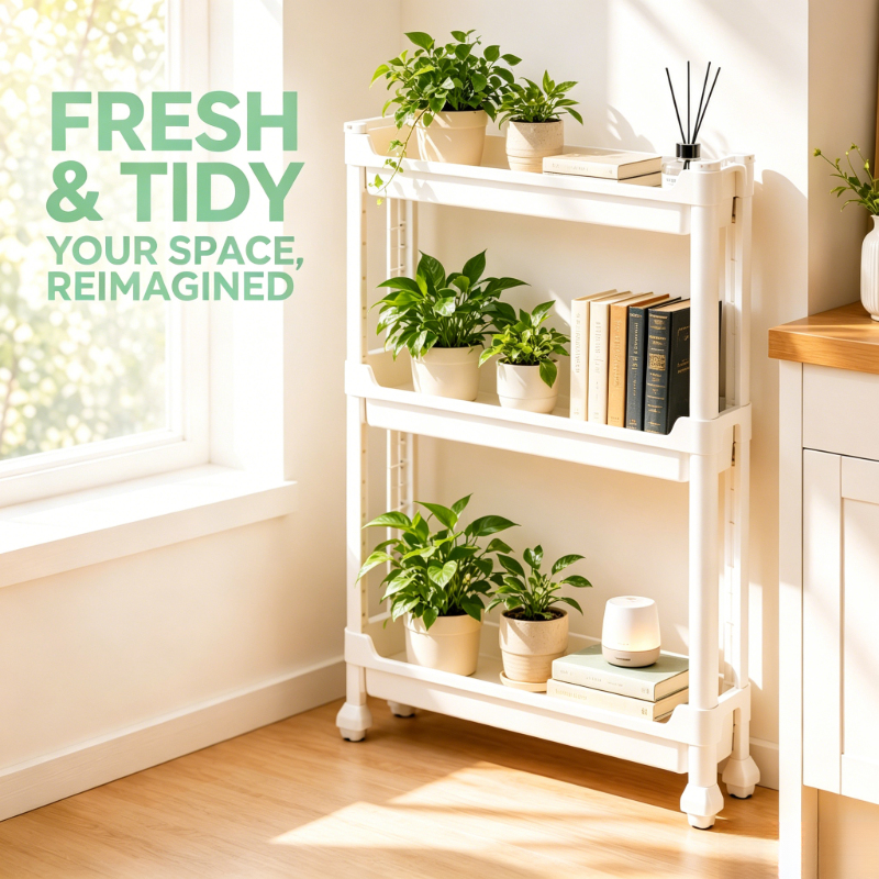 Slim 9.5cm 3-Tier Door Side Or - Commercial Kitchen Shelving reseña y precio