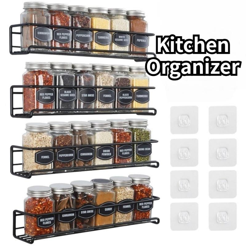2PCS Kitchen Spice Rack Metal  - Commercial Kitchen Shelving reseña y precio