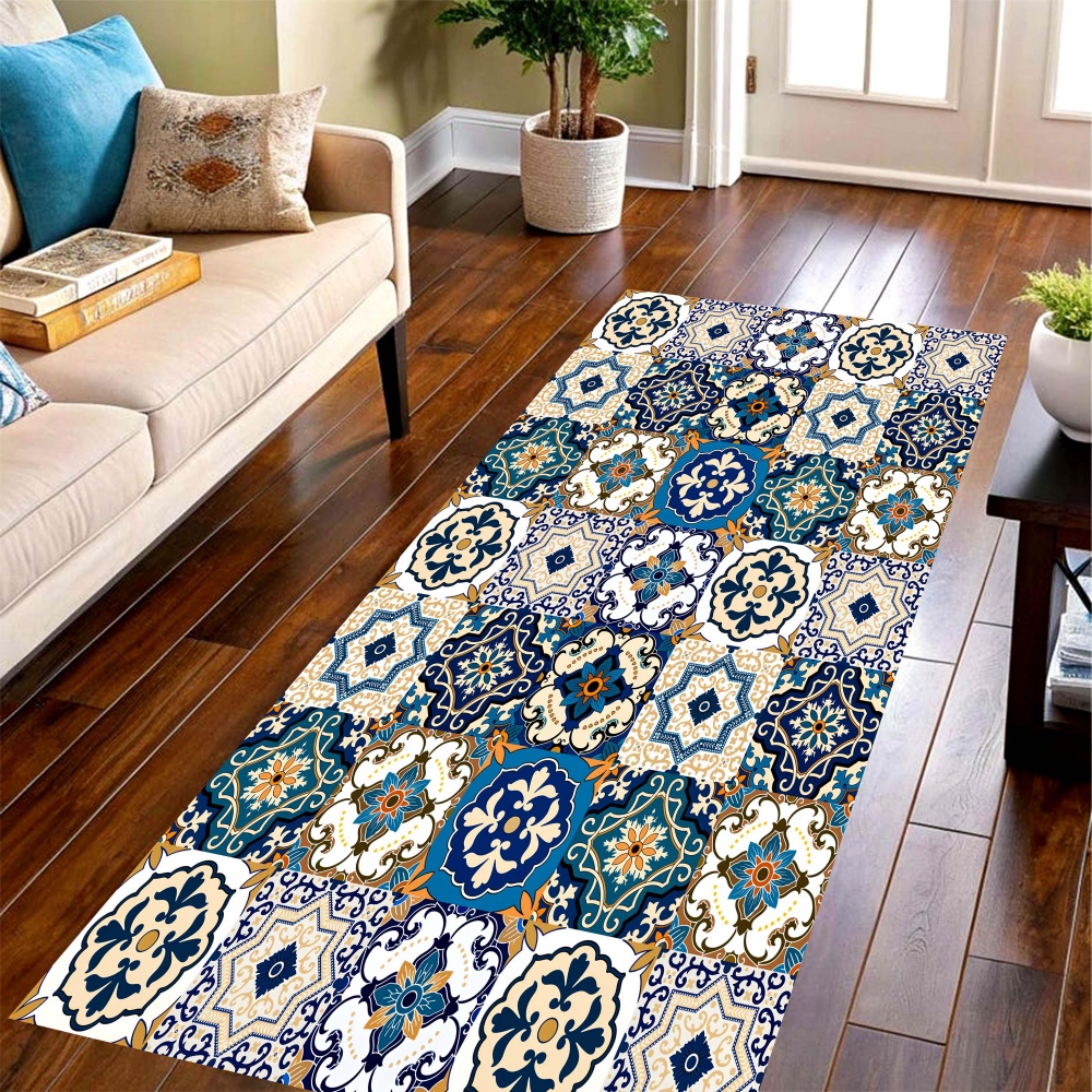 Blue Portuguese Tile Long Runn - Commercial Kitchen Tile Flooring reseña y precio
