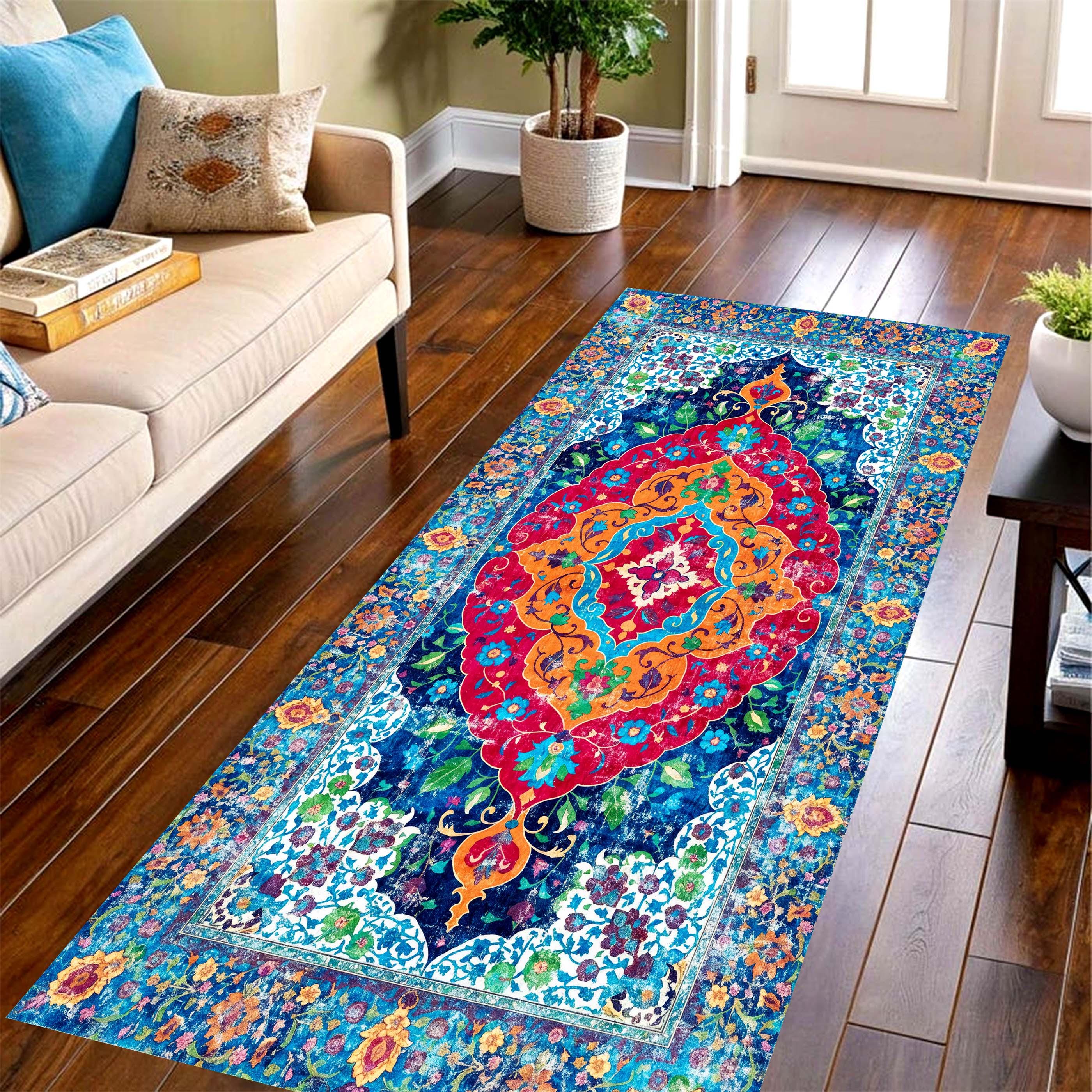 Blue Portuguese Tile Long Runn - Commercial Kitchen Tile Flooring reseña y precio