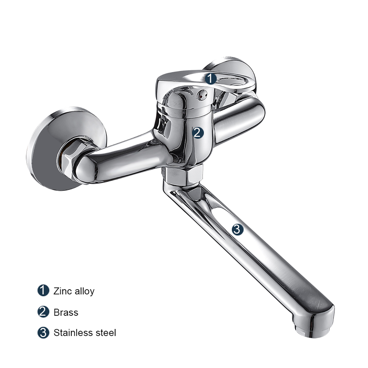 Kitchen Sink Faucet Universal  - Commercial Kitchen Faucets reseña y precio
