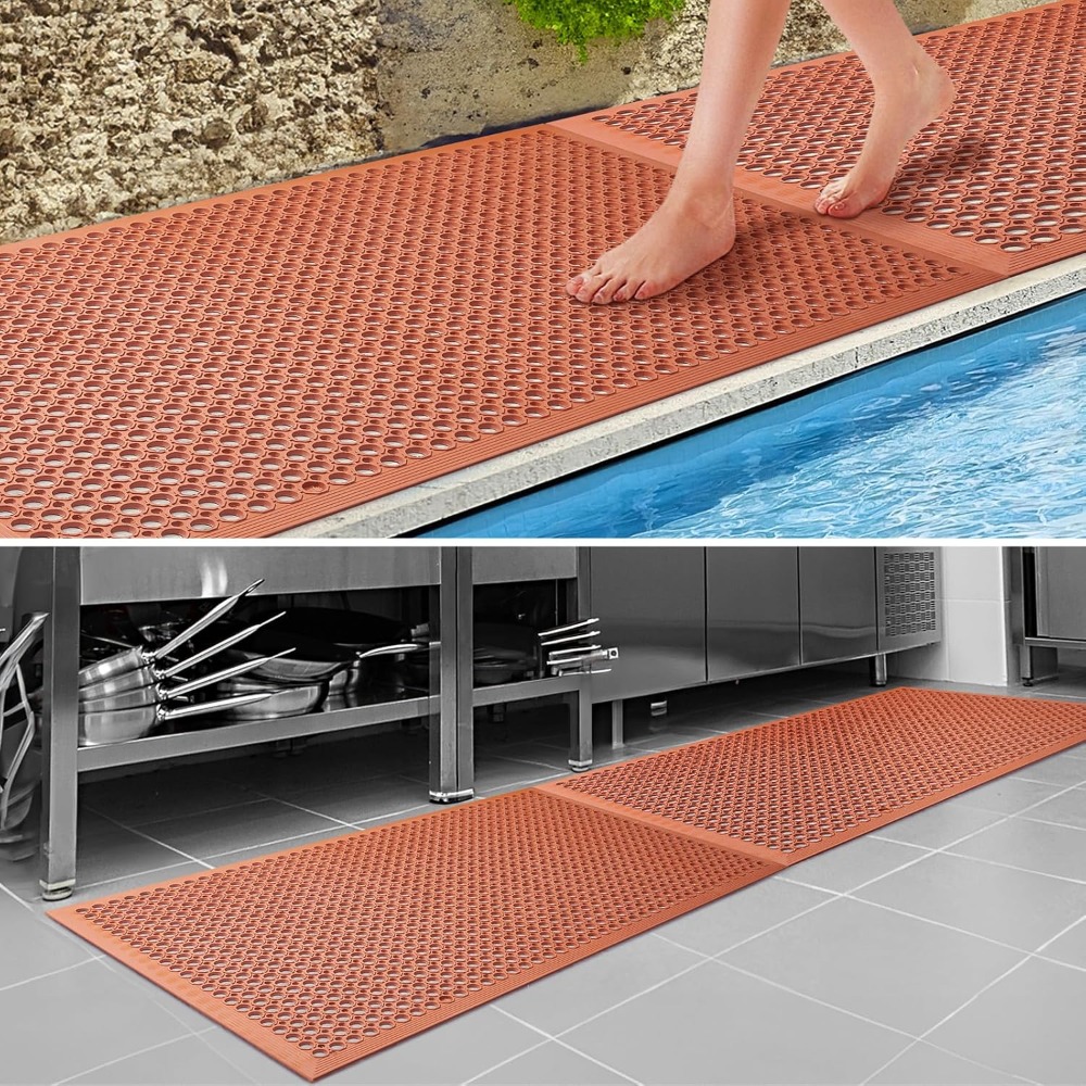 Heavy Duty Anti-Fatigue Kitche - Commercial Kitchen Mats Anti Fatigue reseña y precio
