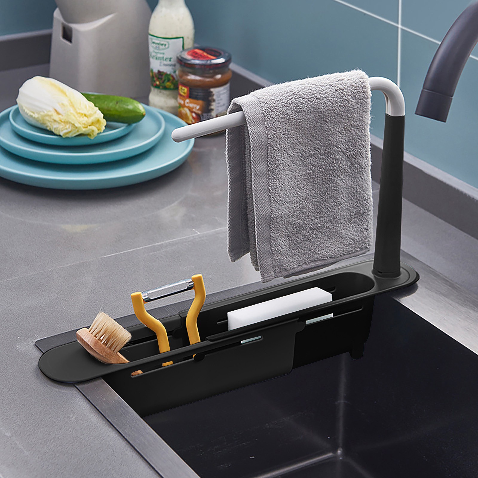 elescopic Sink Shelf Drainer R - Commercial Kitchen Shelving reseña y precio
