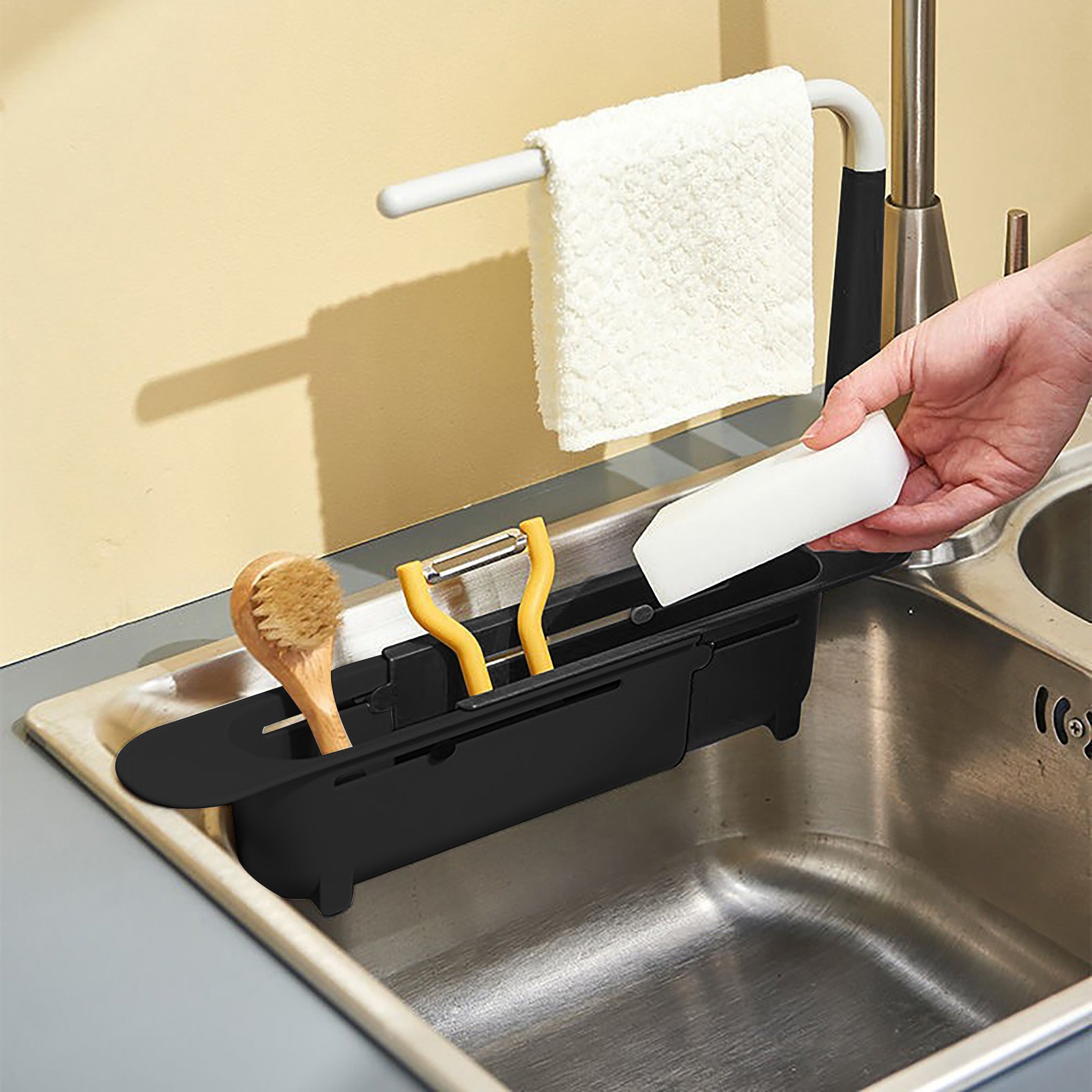 elescopic Sink Shelf Drainer R - Commercial Kitchen Shelving reseña y precio