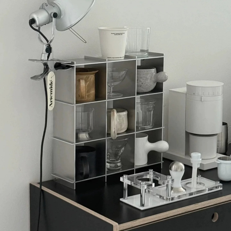 Minimalist Aluminum Alloy Coun - Commercial Kitchen Shelving reseña y precio