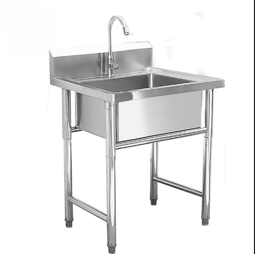 Stainless steel freestanding u - Commercial Kitchen Sink reseña y precio