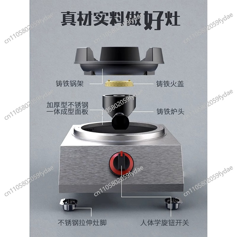 Kitchen Single Gas Stove House - Range Commercial Kitchen reseña y precio