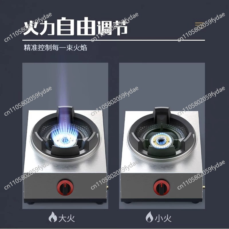 Kitchen Single Gas Stove House - Range Commercial Kitchen reseña y precio