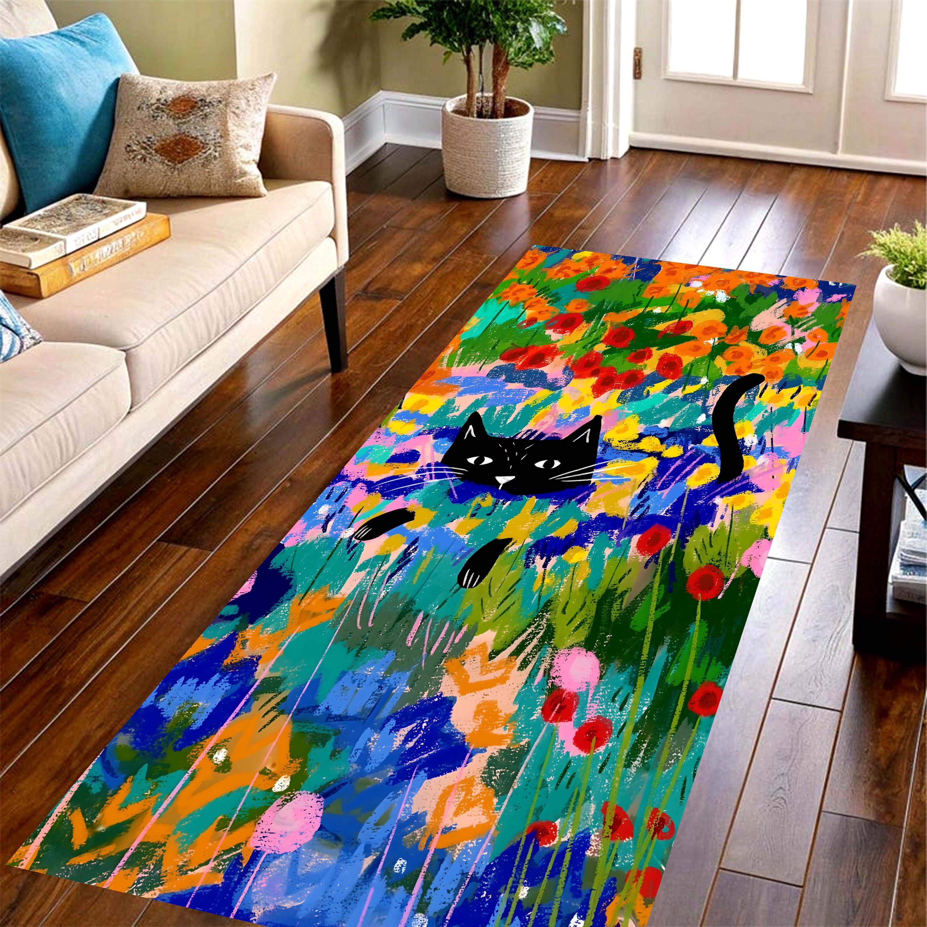 Light Green Mixed Wild Floral  - Commercial Kitchen Mats Anti Fatigue reseña y precio