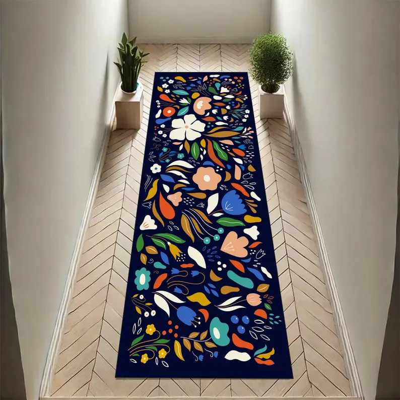 Mexican Color Tile Print Long  - Commercial Kitchen Tile Flooring reseña y precio