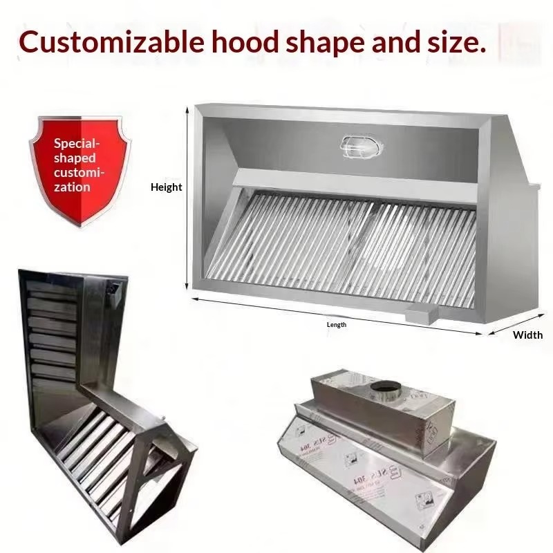 Commercial Customizable Kitche - Commercial Exhaust Hood reseña y precio