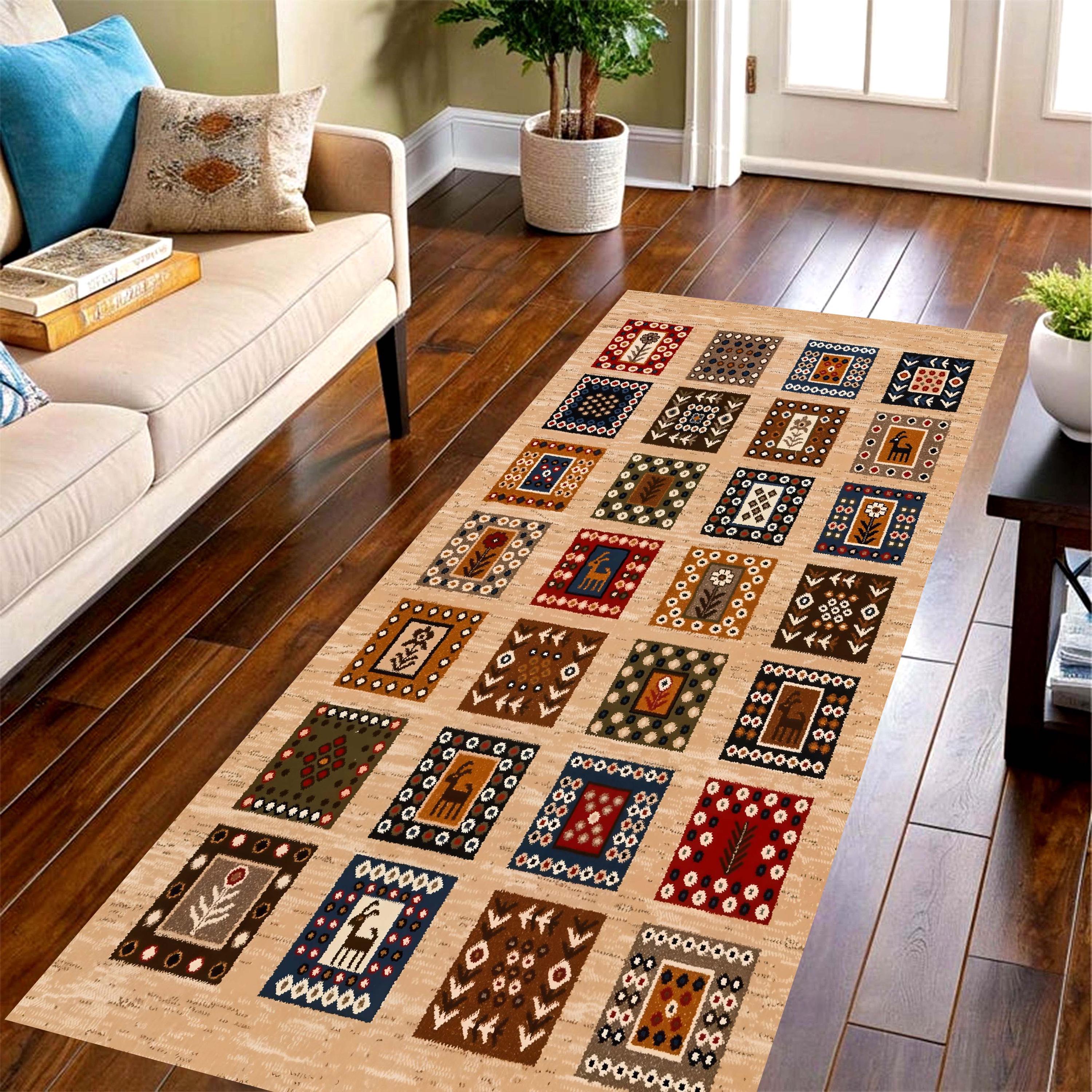 Mixed Moroccan Tile Long Runne - Commercial Kitchen Tile Flooring reseña y precio