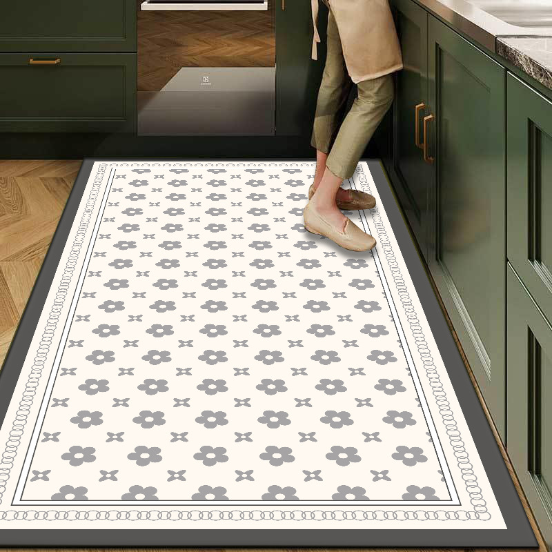 Balcony Kitchen Floor Mat PVC  - Commercial Kitchen Oil Disposal reseña y precio