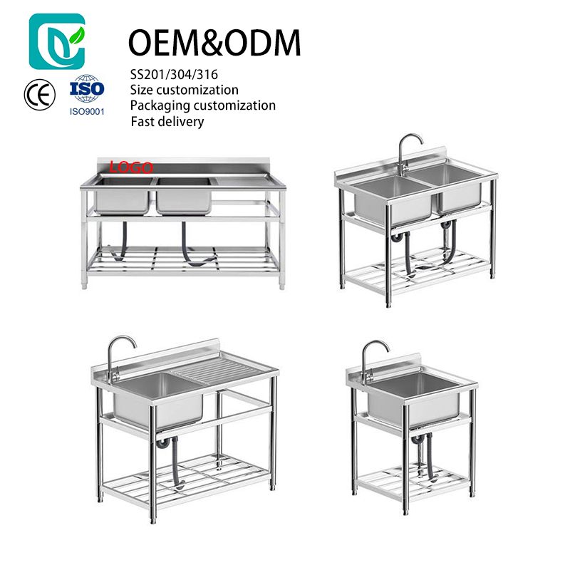 Top Selling Stainless Steel Co - Commercial Kitchen Sink reseña y precio