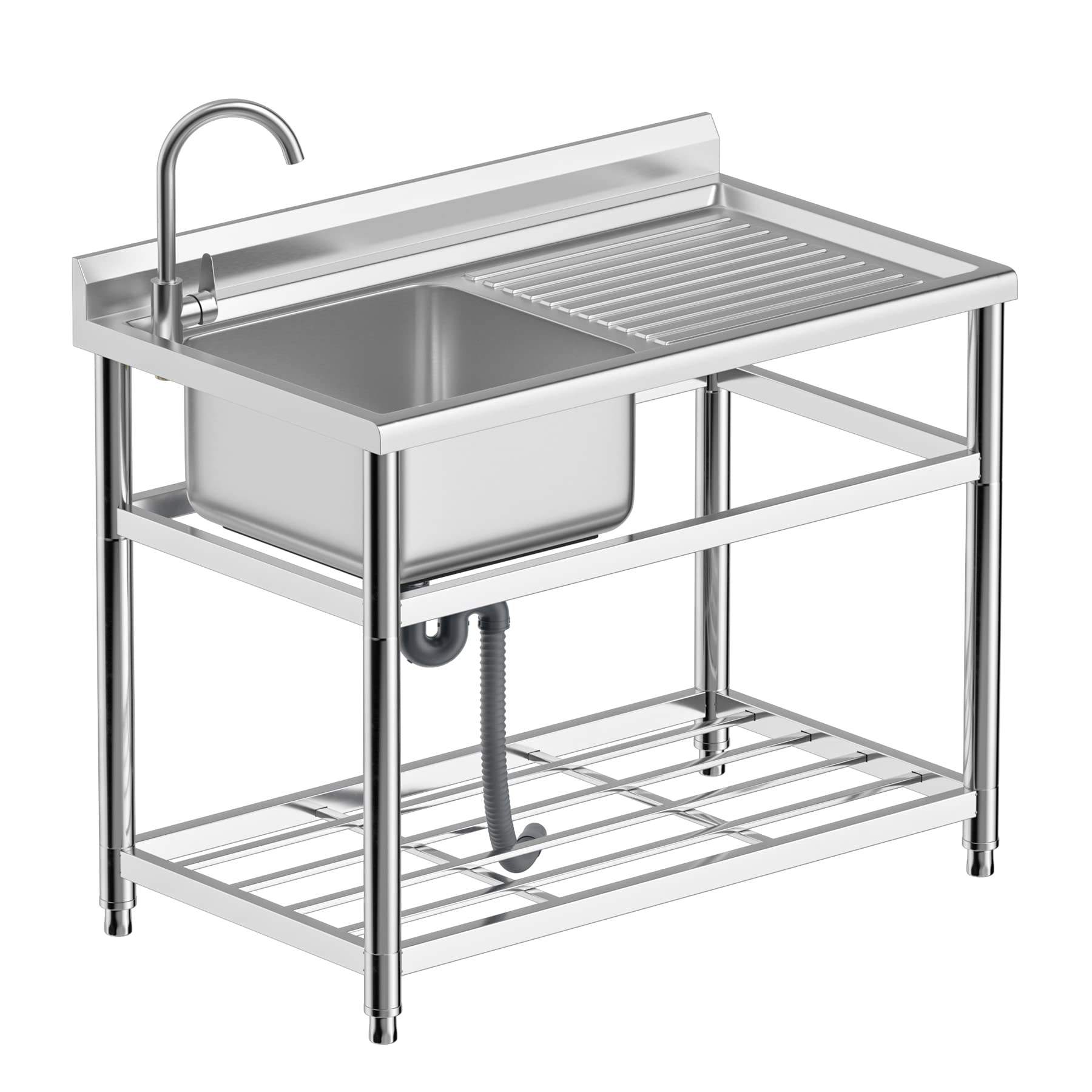 Top Selling Stainless Steel Co - Commercial Kitchen Sink reseña y precio