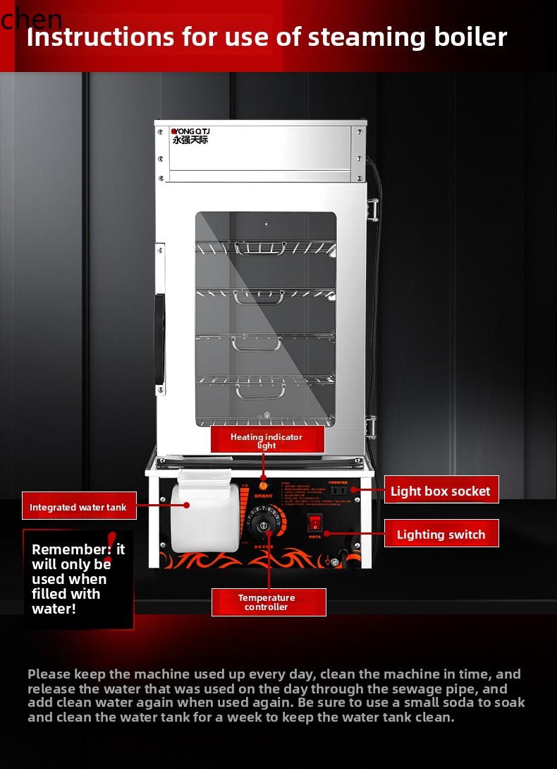 ZS  steamer Commercial steamed - Commercial Steamer Cabinet reseña y precio