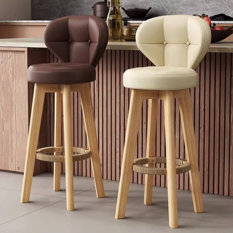 Wooden Legs Unique Bar Stools  - Commercial Kitchen Design reseña y precio