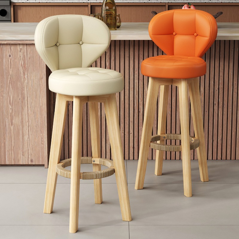 Wooden Legs Unique Bar Stools  - Commercial Kitchen Design reseña y precio