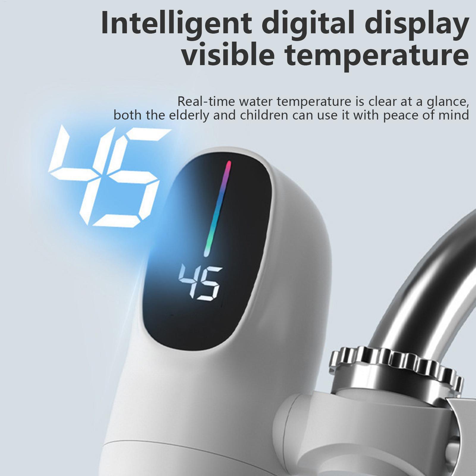 Electric Heating Faucet Fast H - Commercial Kitchen Faucets reseña y precio