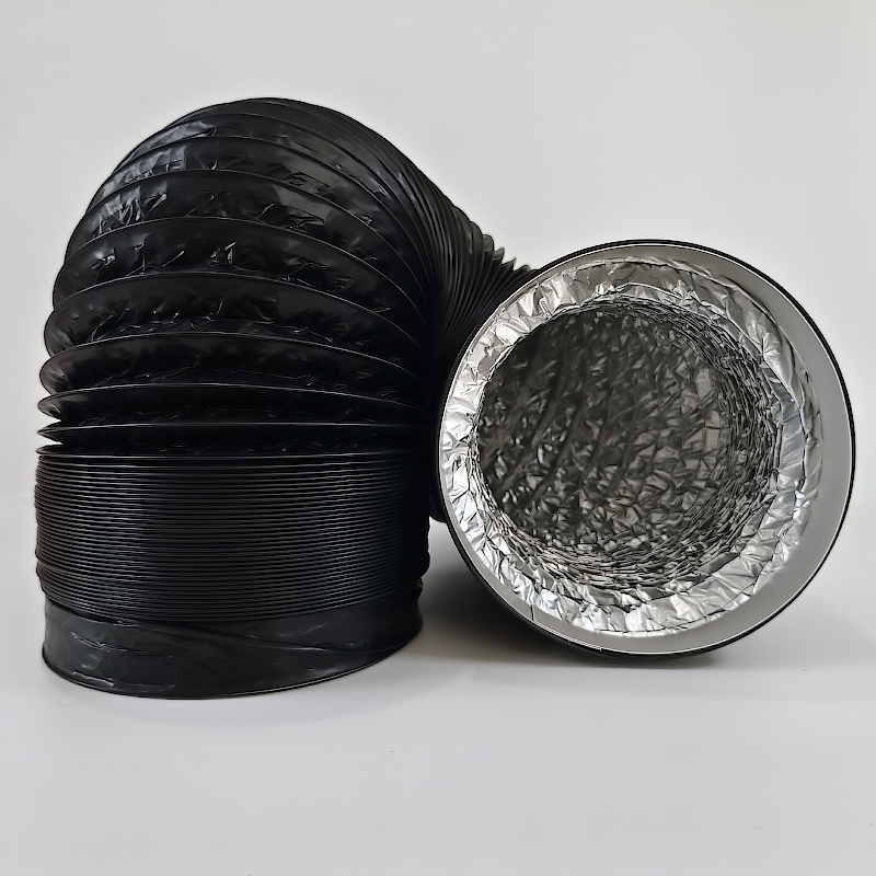 Black Exhaust Flexible Duct wi - Commercial Exhaust Hood reseña y precio