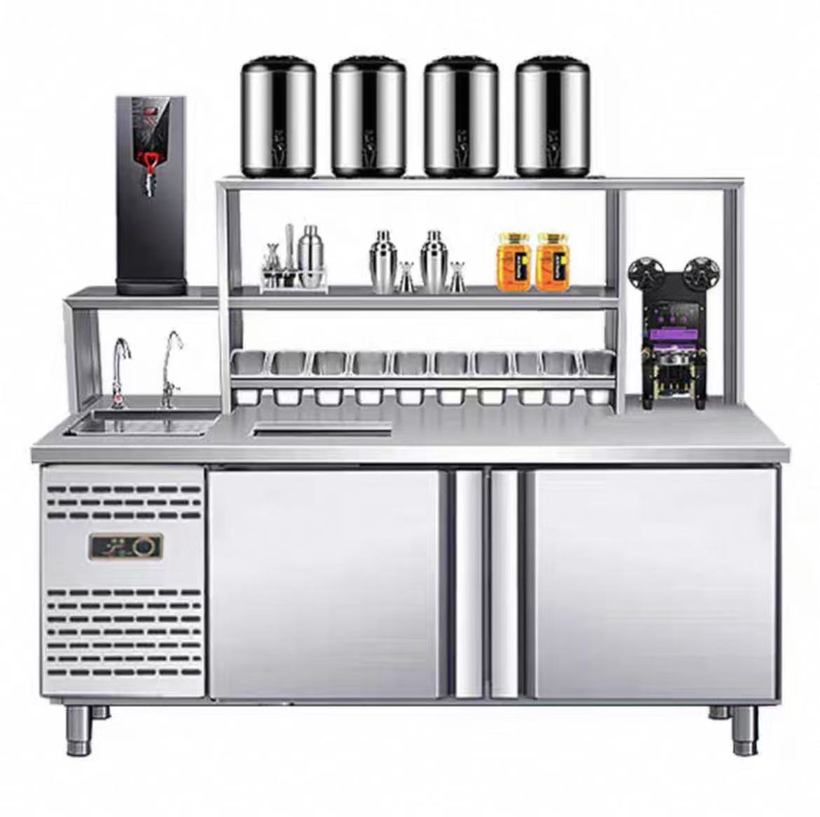 Commercial Stainless Steel Wor - Commercial Kitchen Plumbing reseña y precio