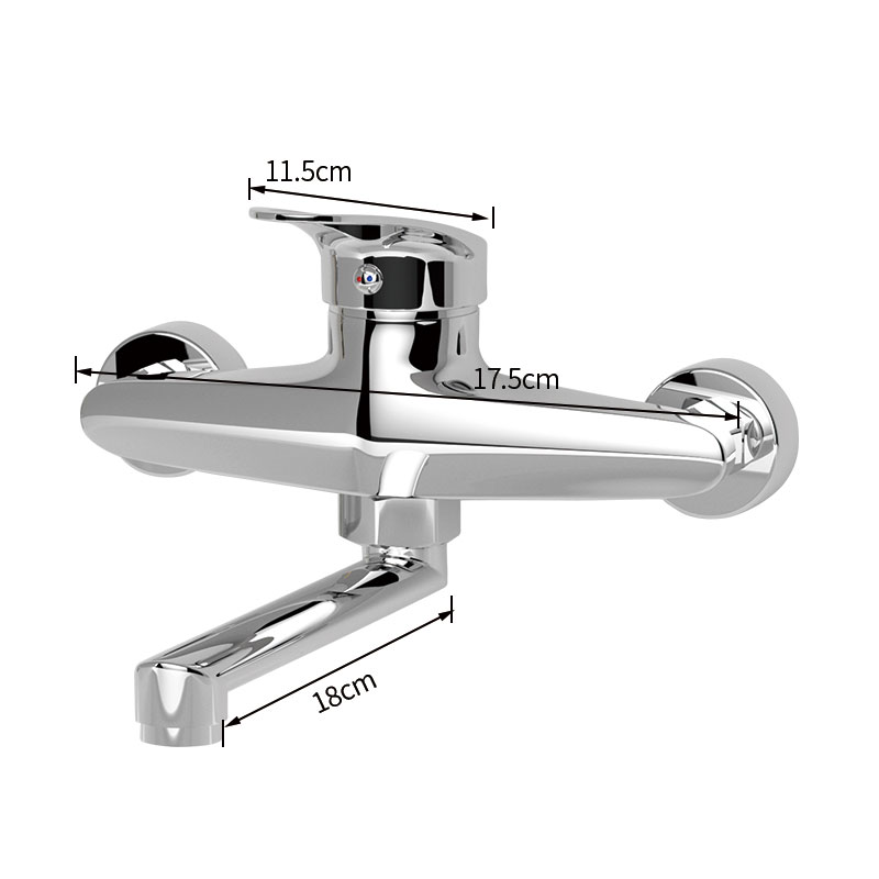 Kitchen Faucet Mixers Wall Mou - Commercial Kitchen Faucets reseña y precio
