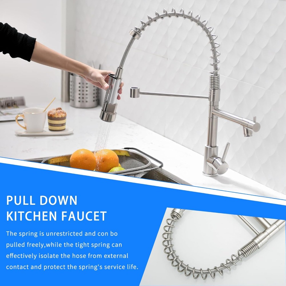 Commercial Pull Down Kitchen F - Commercial Kitchen Sink reseña y precio