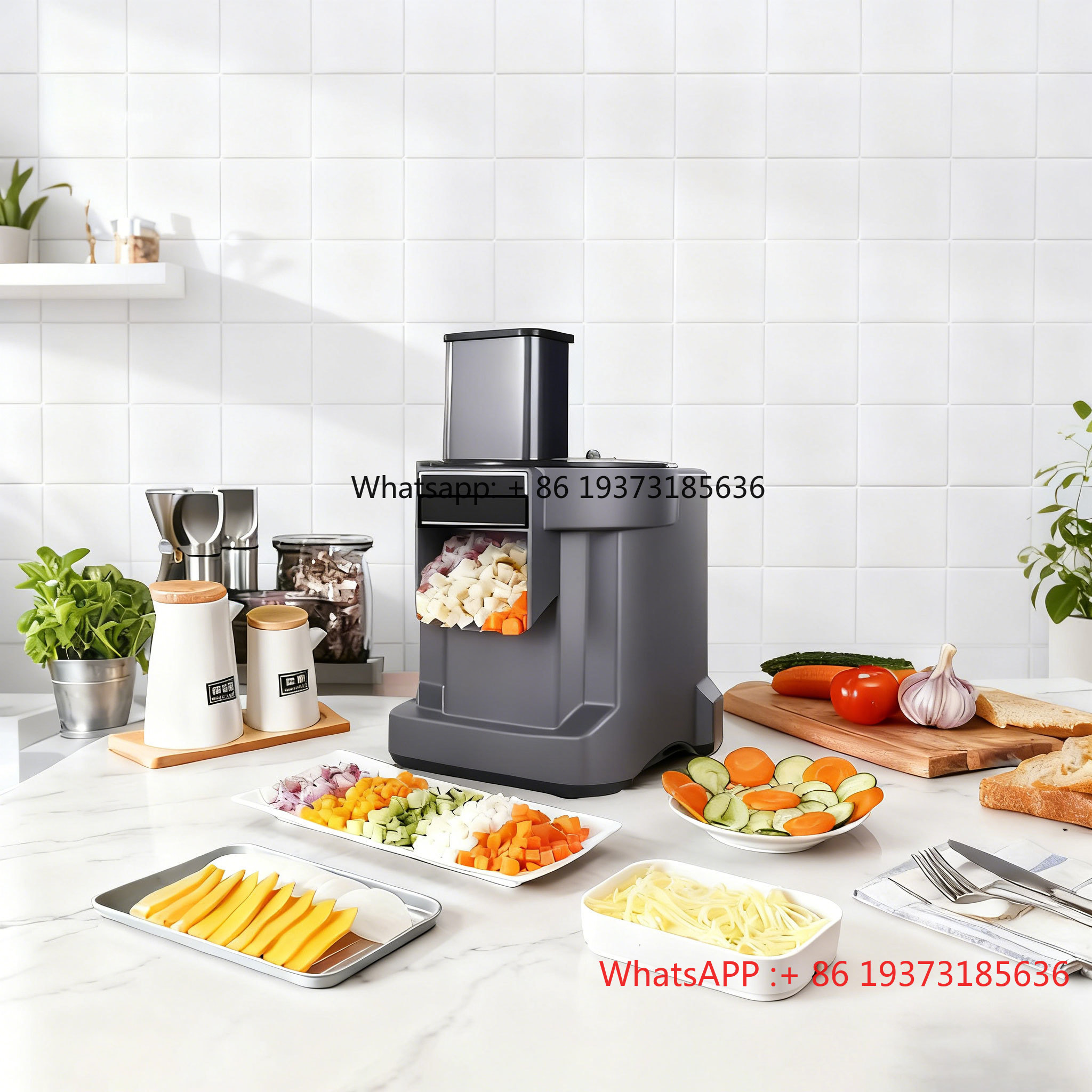 Electric Vegetable Cutter 5 in - Commercial Kitchen Plumbing reseña y precio