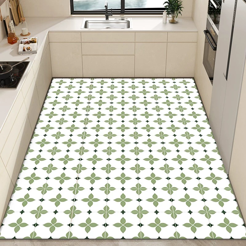 Kitchen Carpet PVC Waterproof  - Commercial Kitchen Tile Flooring reseña y precio