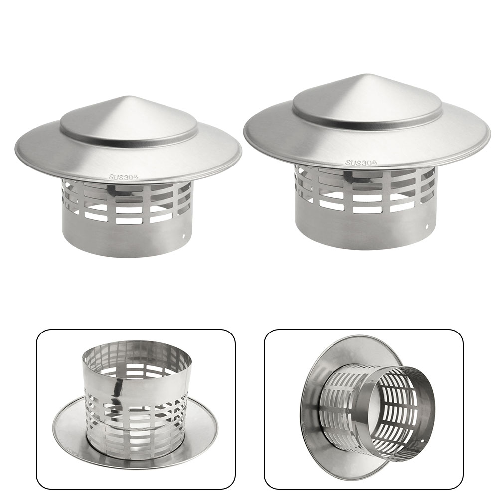 110/160mm Chimney Cap Exterior - Commercial Exhaust Hood reseña y precio