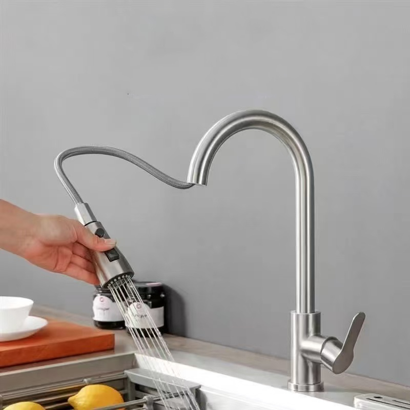 Black  Kitchen Faucet Pull Out - Commercial Kitchen Faucets reseña y precio