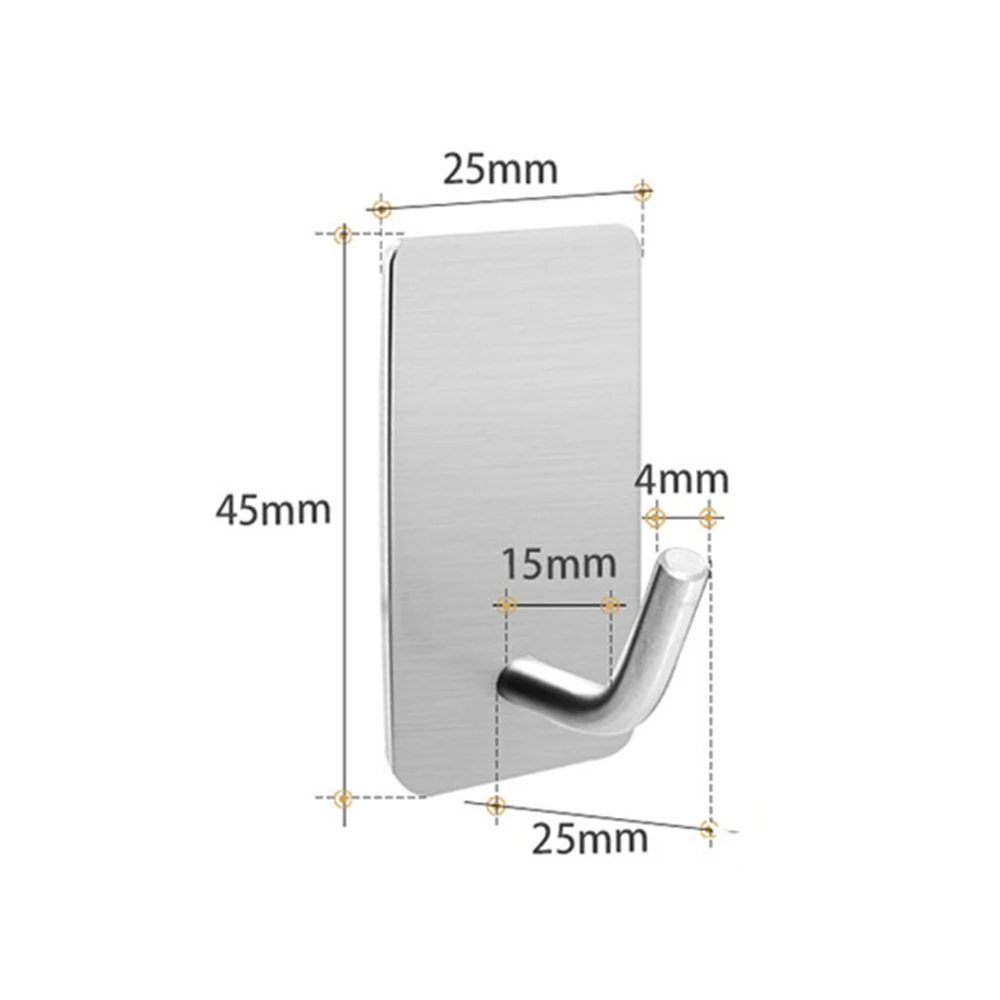 1-10Pcs Self Adhesive Hook Sta - Commercial Kitchen Shelving reseña y precio