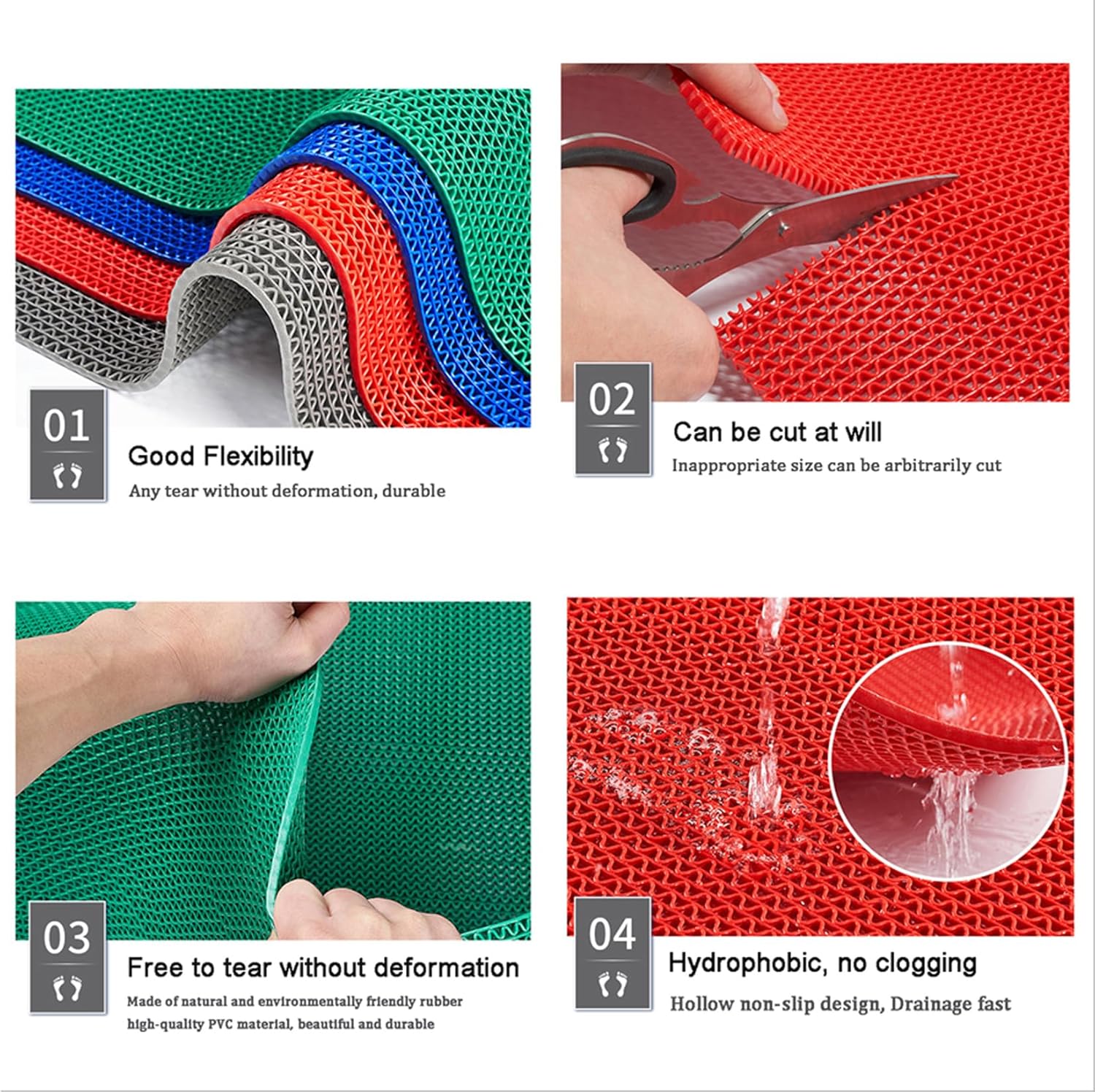 Pool, Bathroom, Commercial Kit - Commercial Kitchen Mats Anti Fatigue reseña y precio