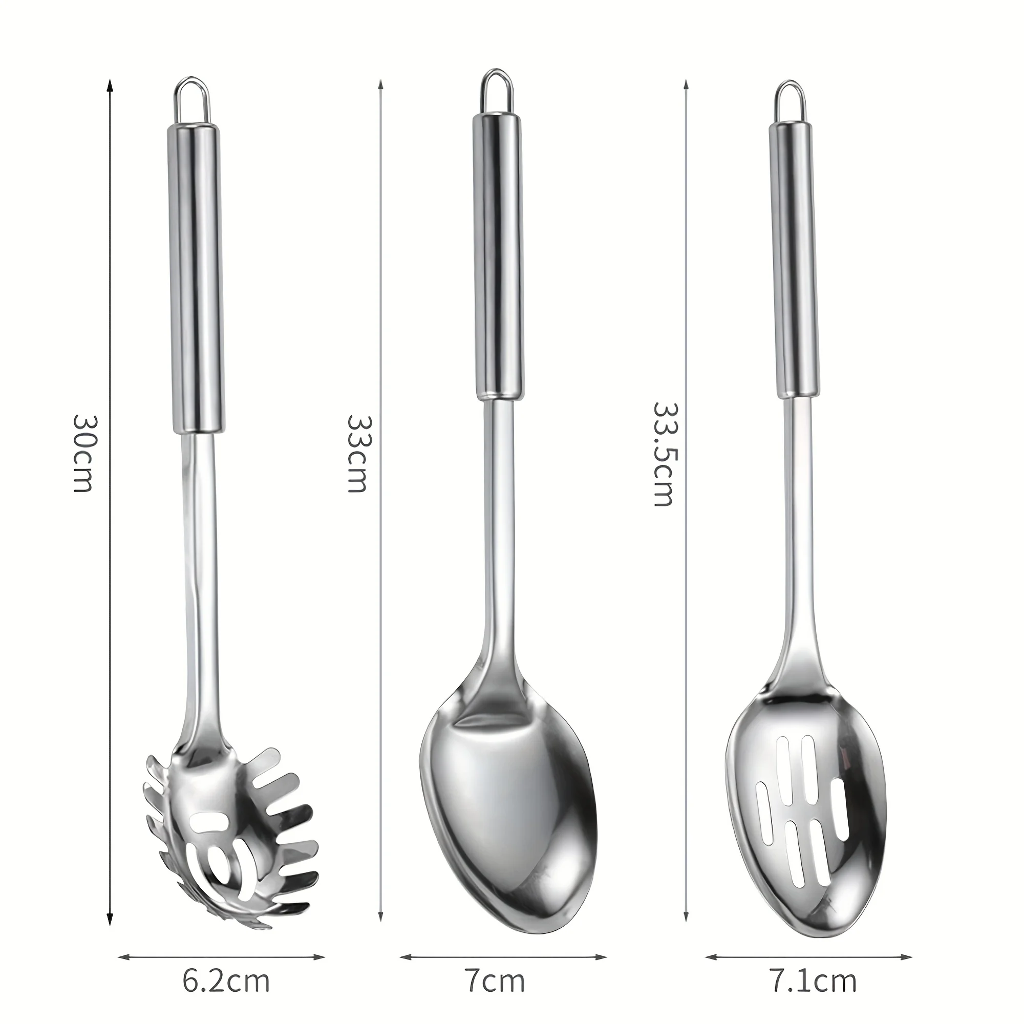 9pcs Cooking Utensil Set, 304  - Commercial Kitchen Design reseña y precio