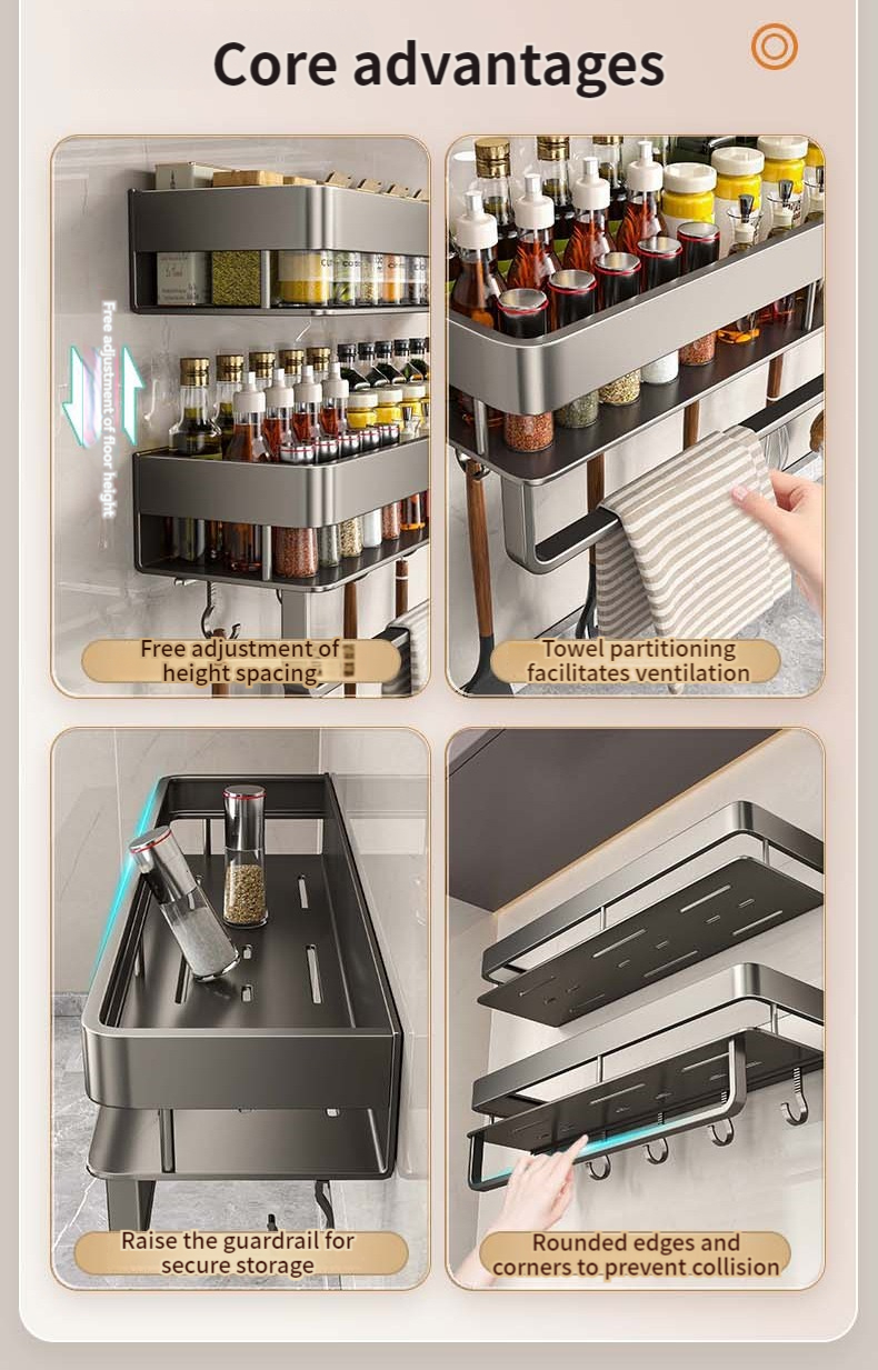 Aluminum Kitchen Rack Kitchen  - Commercial Kitchen Shelving reseña y precio