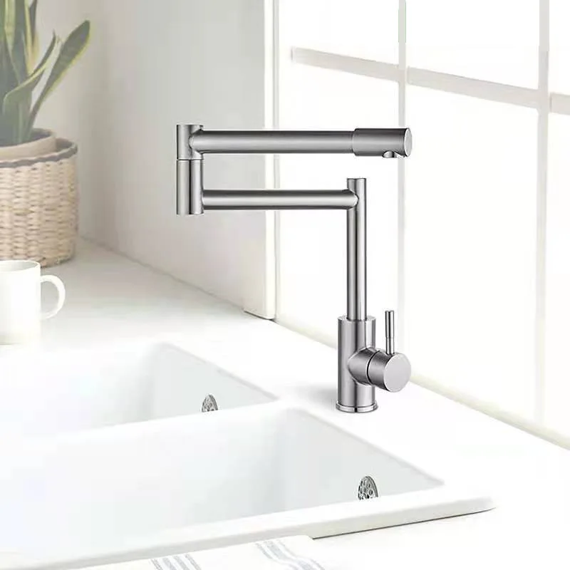 Faucet Black/Nickel Hot And Co - Commercial Kitchen Faucets reseña y precio