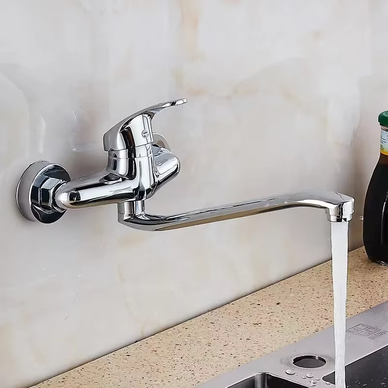 Double Hole Sink Faucet Kitche - Commercial Kitchen Faucets reseña y precio