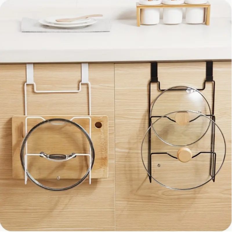 Hanging Pot Lid Rack for Cupbo - Commercial Kitchen Shelving reseña y precio
