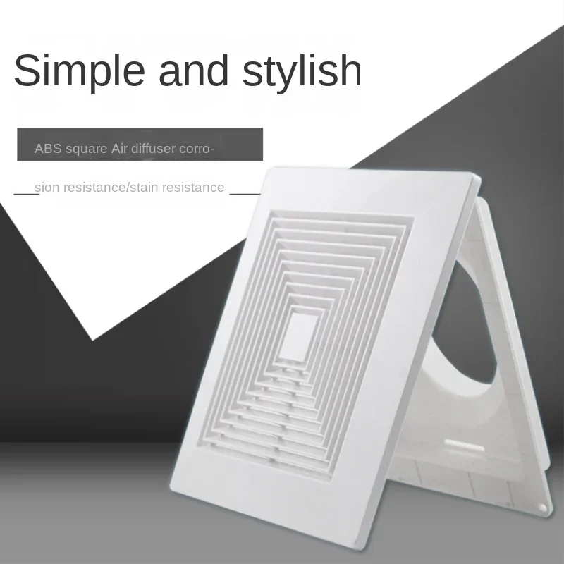 1PCS ABS Square Diffuser Air C - Commercial Exhaust Hood reseña y precio