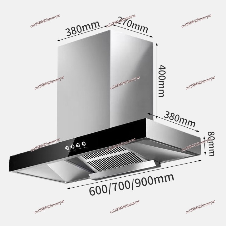 Range Hood Large Suction House - Range Commercial Kitchen reseña y precio