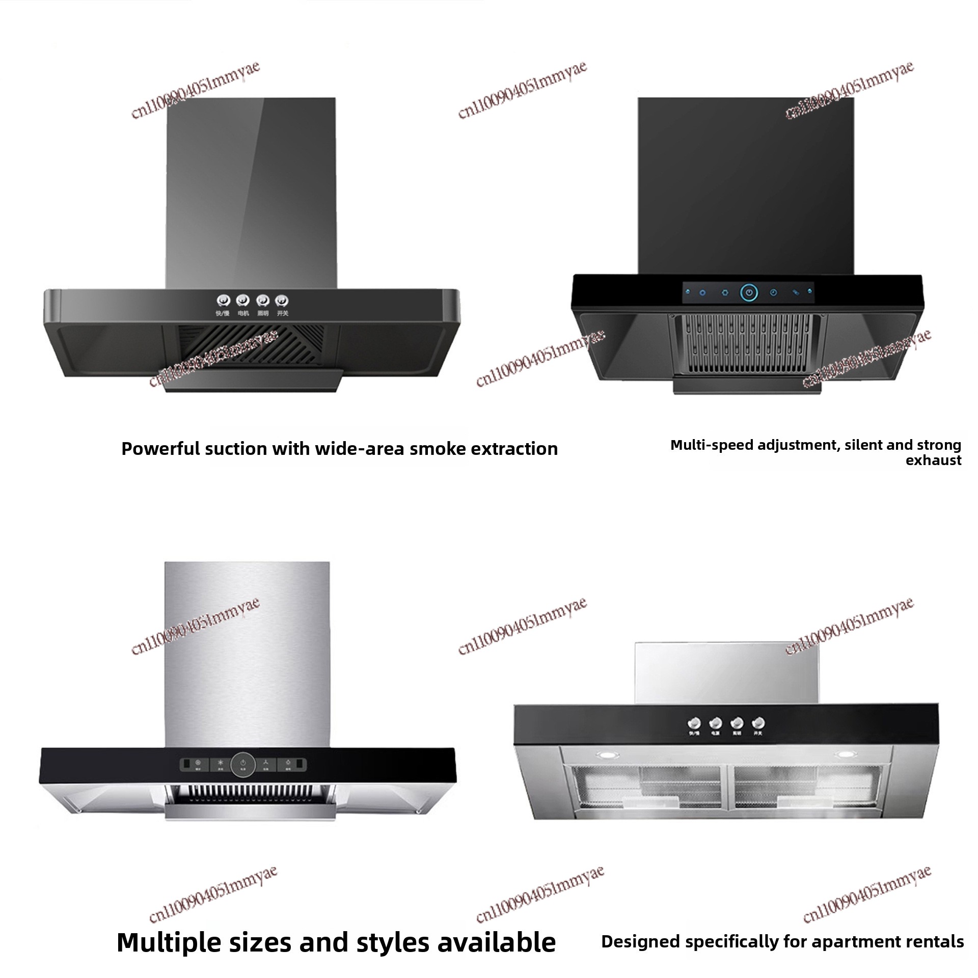Range Hood Large Suction House - Range Commercial Kitchen reseña y precio