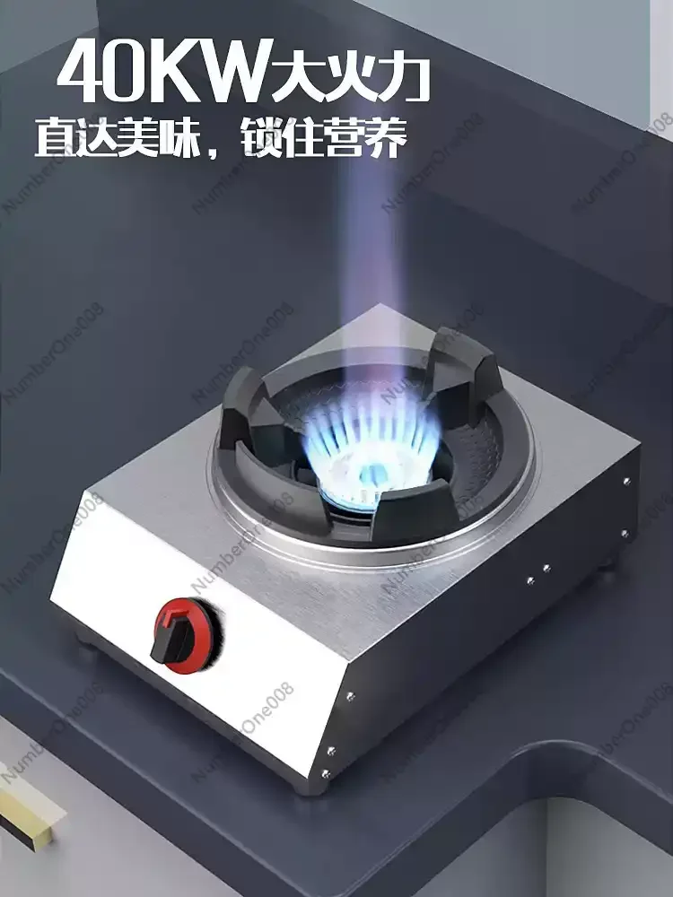 Kitchen Single Gas Stove House - Range Commercial Kitchen reseña y precio