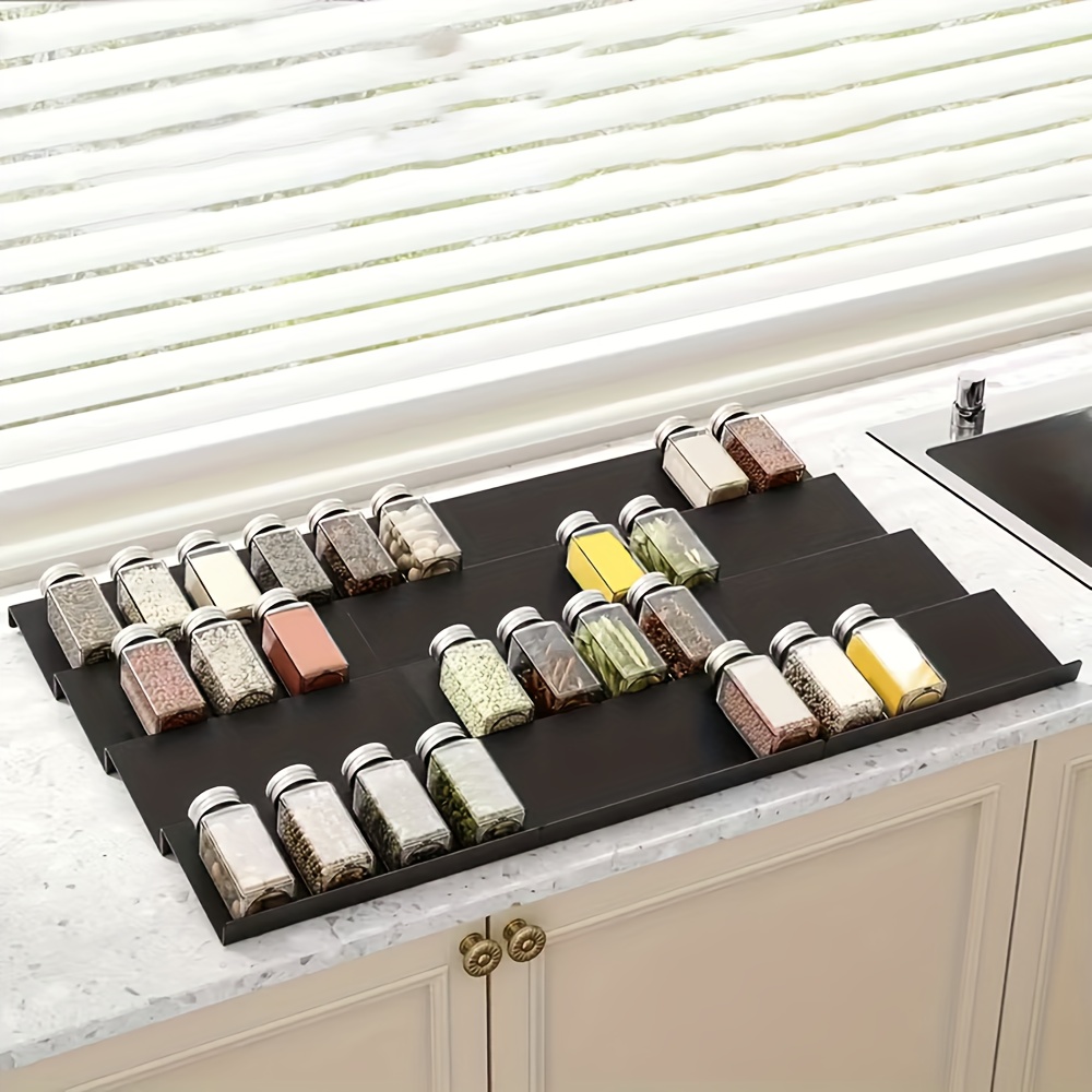 6pcs Expandable Spice Drawer O - Commercial Kitchen Shelving reseña y precio